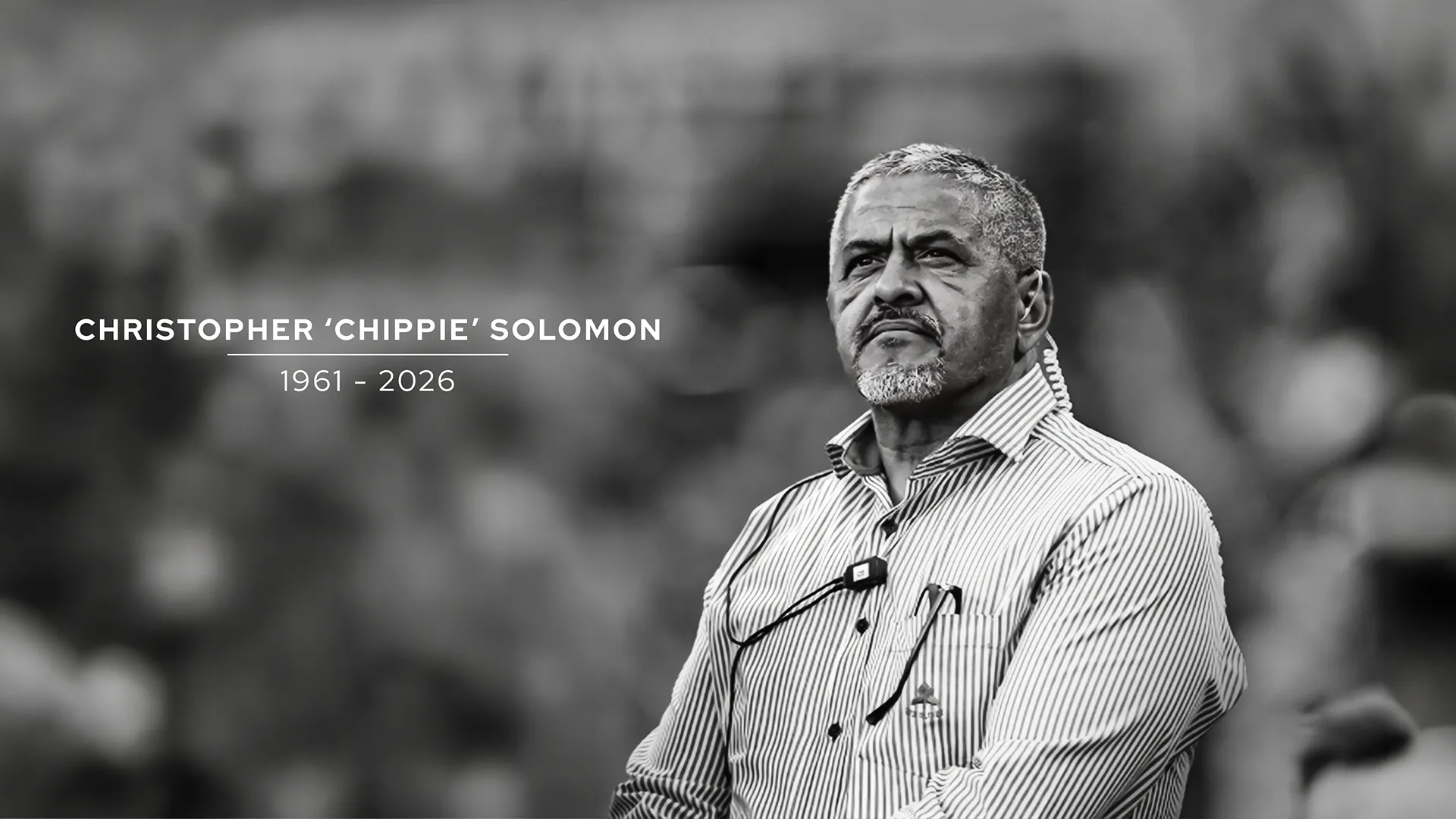 URC to honour passing of Stormers ‘Chippie’ Solomon